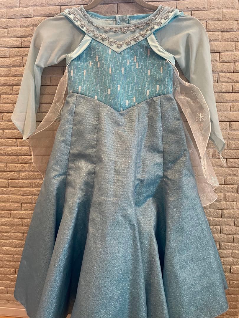 エルサ　ドレス　ビビディバビディブティック110 （タスキ付き）
