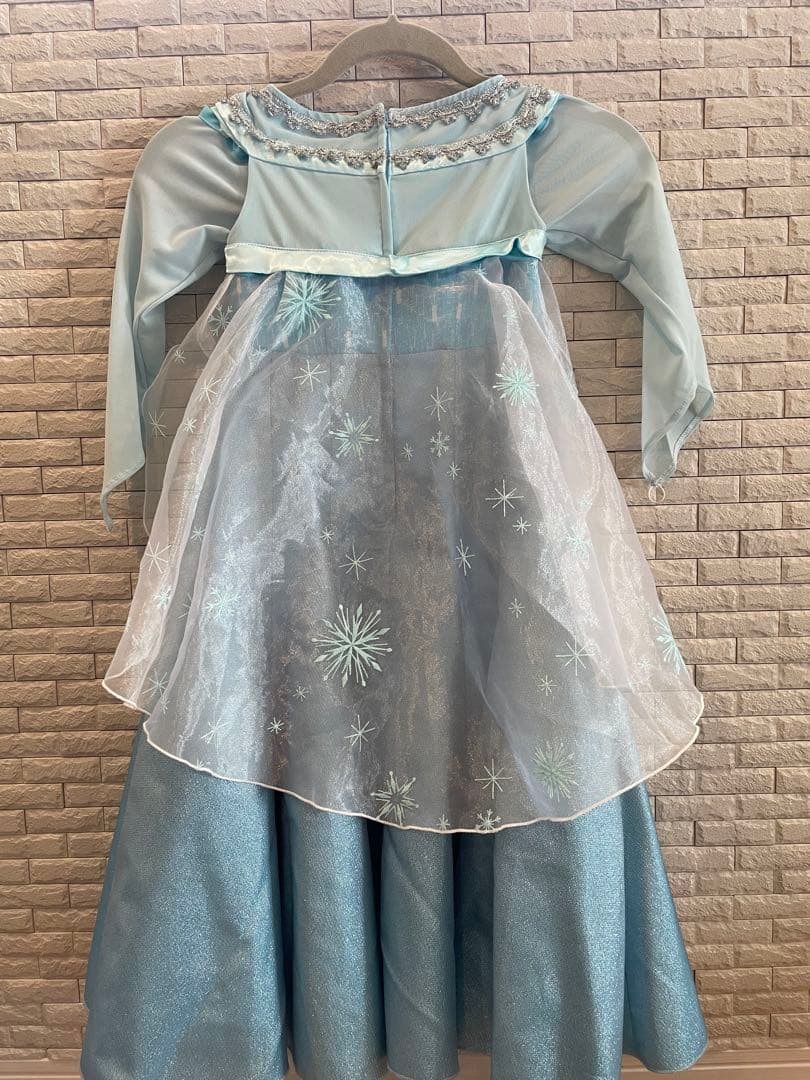エルサ　ドレス　ビビディバビディブティック110 （タスキ付き）