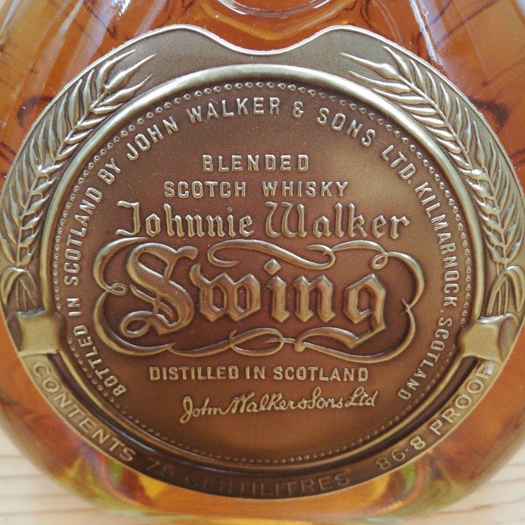 【希少】ジョニーウォーカー スウィング スペリオール，スウィング 43.4%