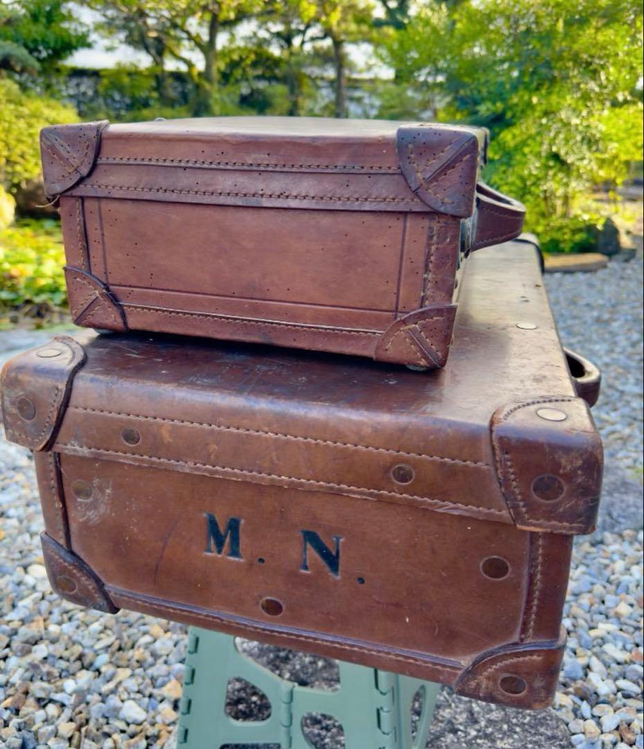 かわいいレトロ　ヴィンテージ スーツケース 2点セット