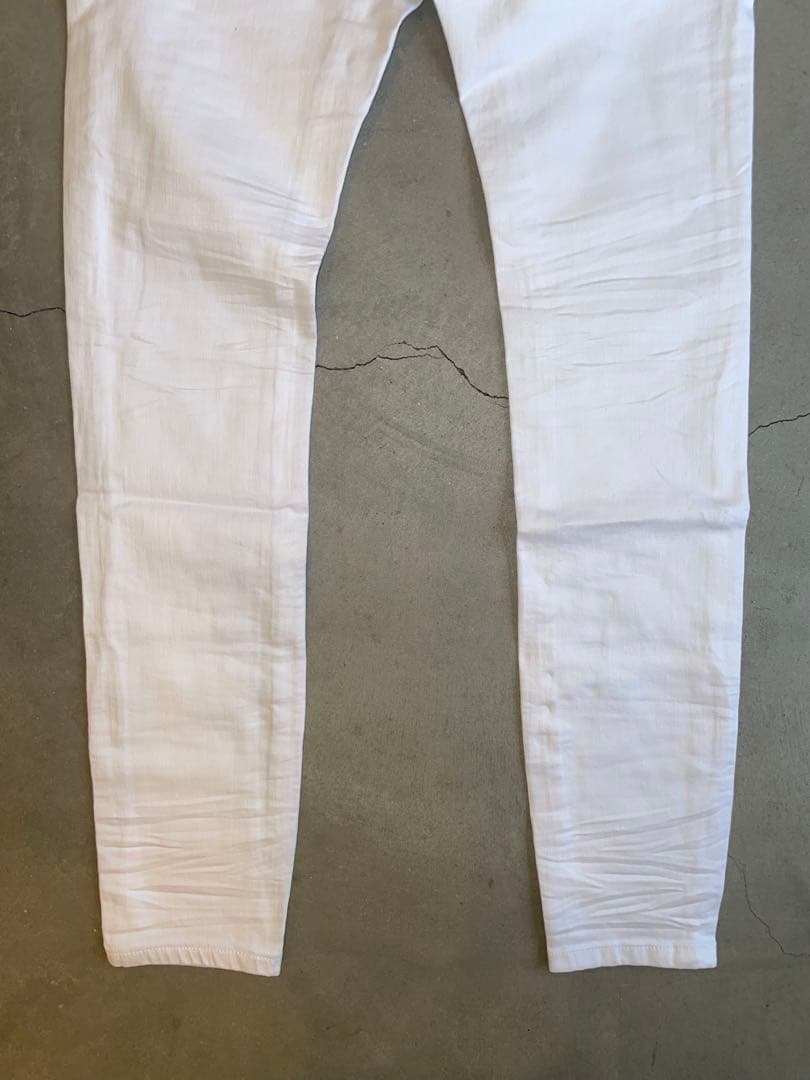 VALABASAS バラバサス ホワイト スキニーデニム　28