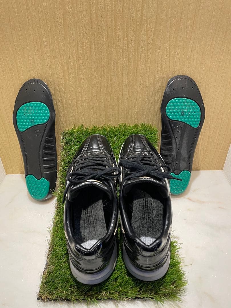 【中古26.5cm】Mizunoオーダートレーニングシューズ ブラック/シルバー