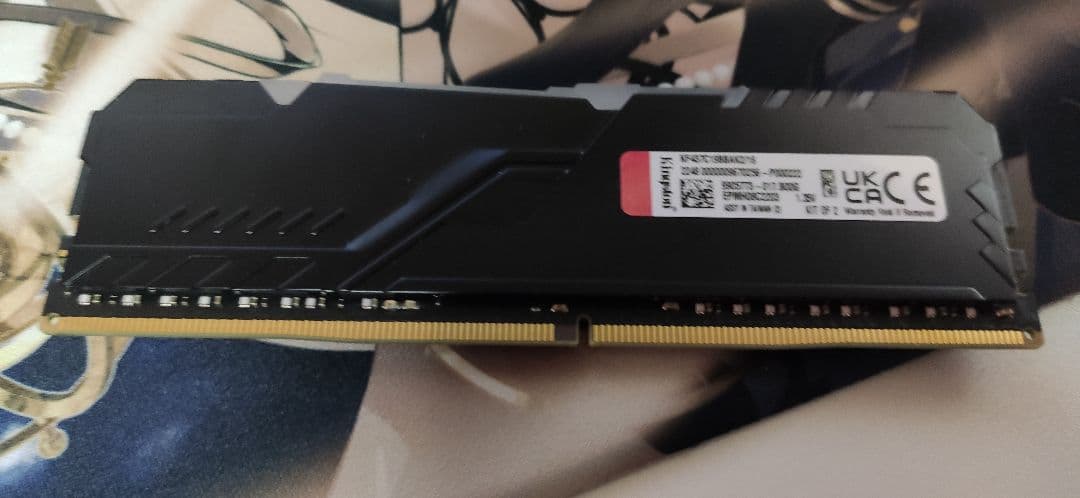 kingstonFURY8gb HYPERXFURY8gb 3733mt美品