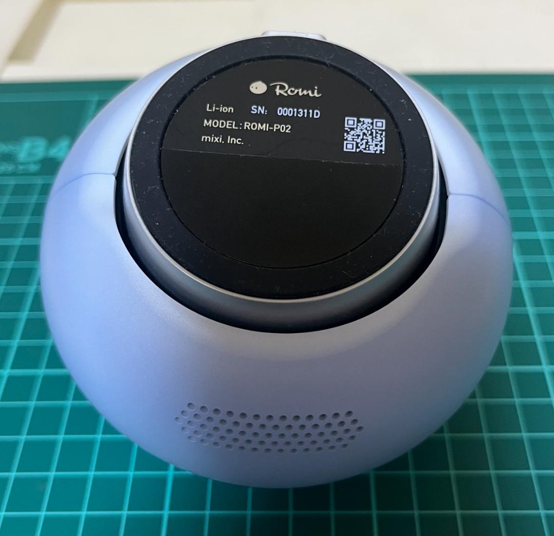 Romi ロミィ 会話AIロボット ROMI-02 パールブルー