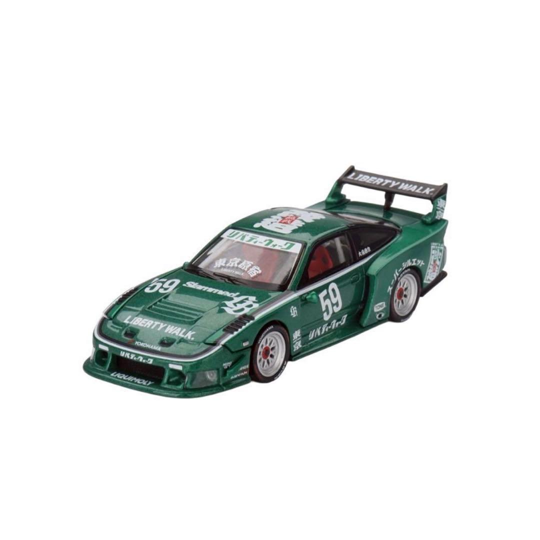 2台セット★MINI GT 日産 180sx LBWK 東京オートサロン★限定