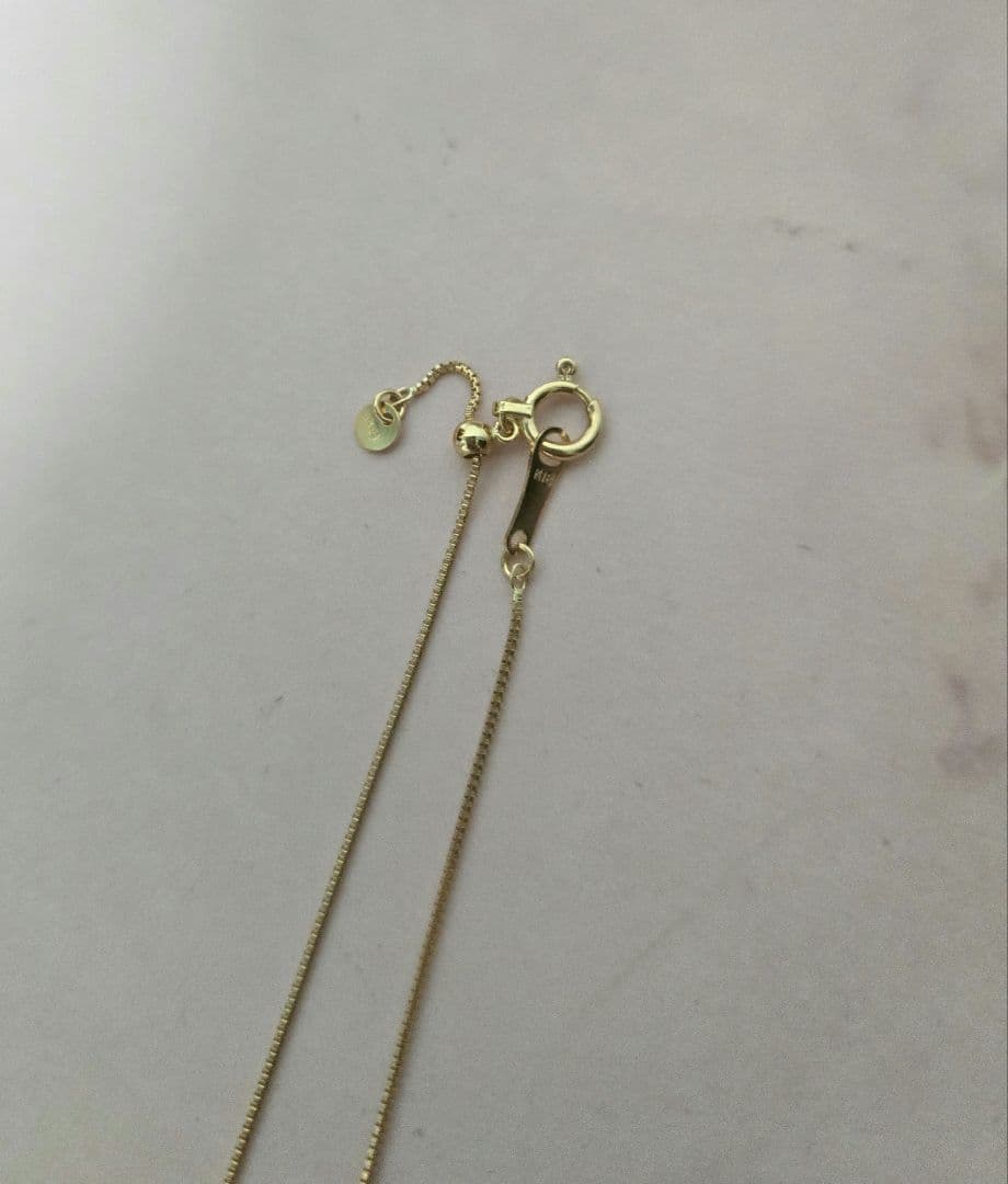 新品　 京セラジュエリー K18 ダイヤモンド ネックレス 0.3ct