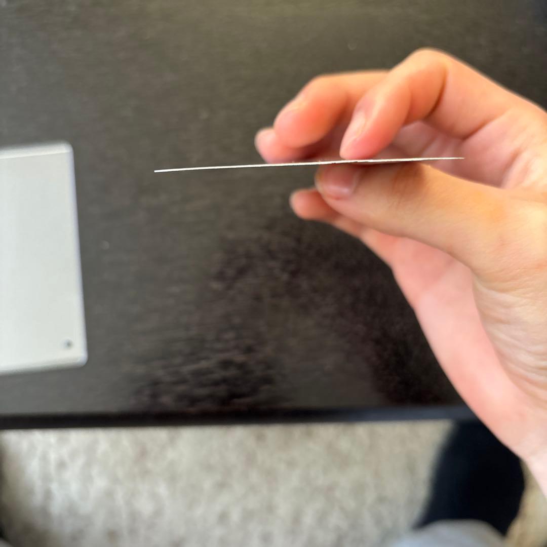 ラティアスex sar カードの上側に傷があり 未使用です。