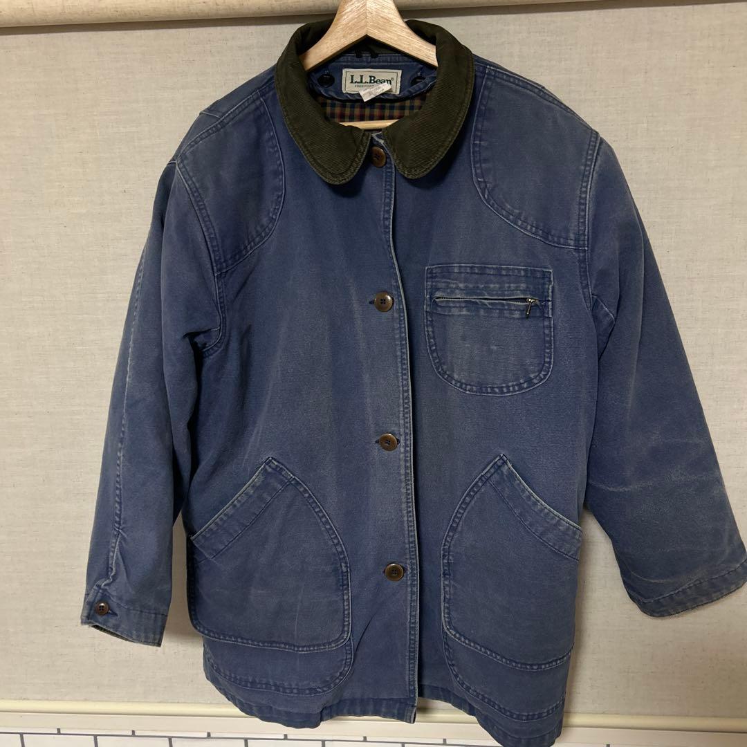 L.L.Bean XL ブルーカバーオール　80'〜90'