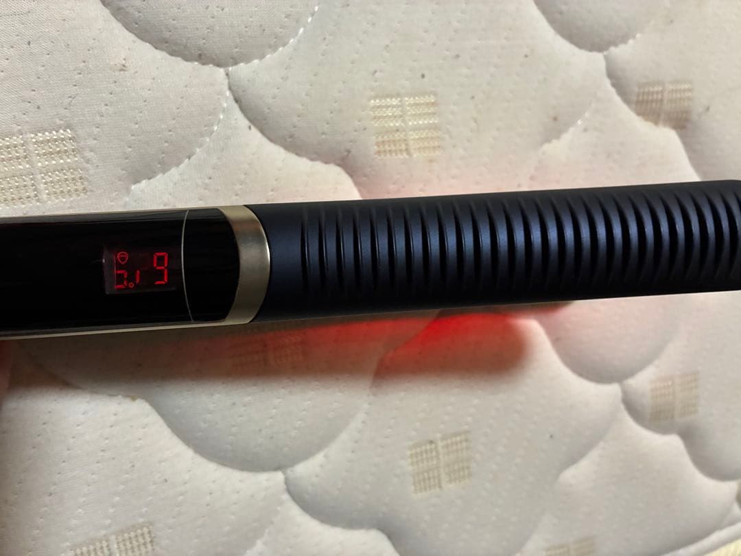 ヤーマン スムースアイロンフォトイオン 耐熱ポーチ付き へアアイロン ネイビー