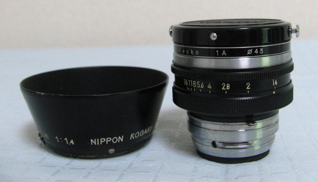 ★Nikon NIKKOR-S 5cm F1.4ニコンSマウント レンズフード付