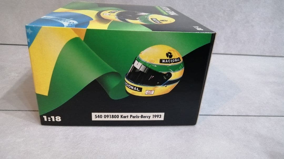 アイルトン・セナ カートモデル 1/18スケール