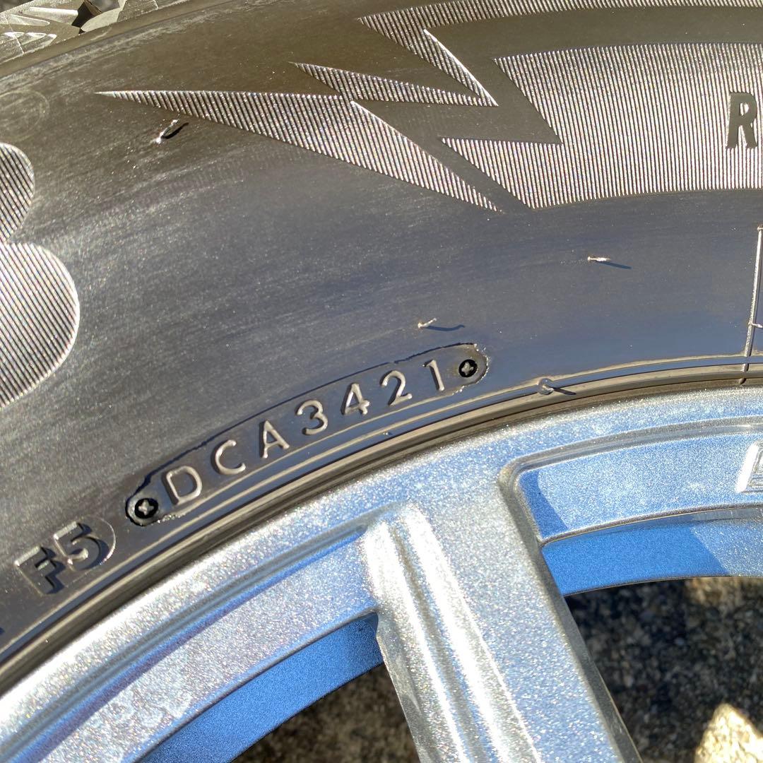 ◇中古溝有ブリヂストン225/65R17 ブリザックスタッドレスセットハリアー