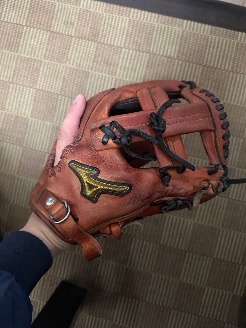 ミズノプロ硬式オーダー内野手用 HAGA JAPAN