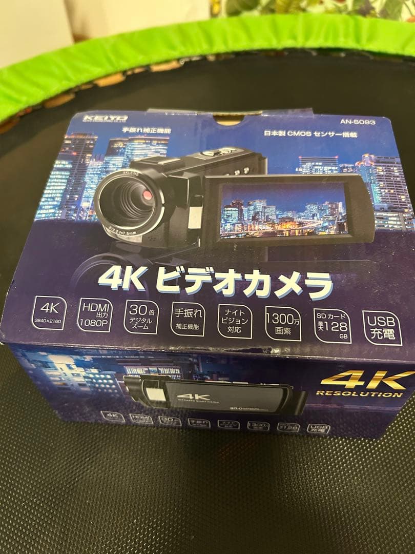 ビデオカメラ本体 ブラック