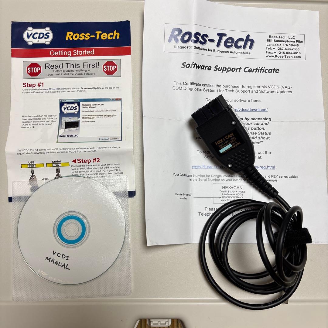 Tomさん専用　正規品 HEX+CAN USB接続ケーブル Ross-Tech