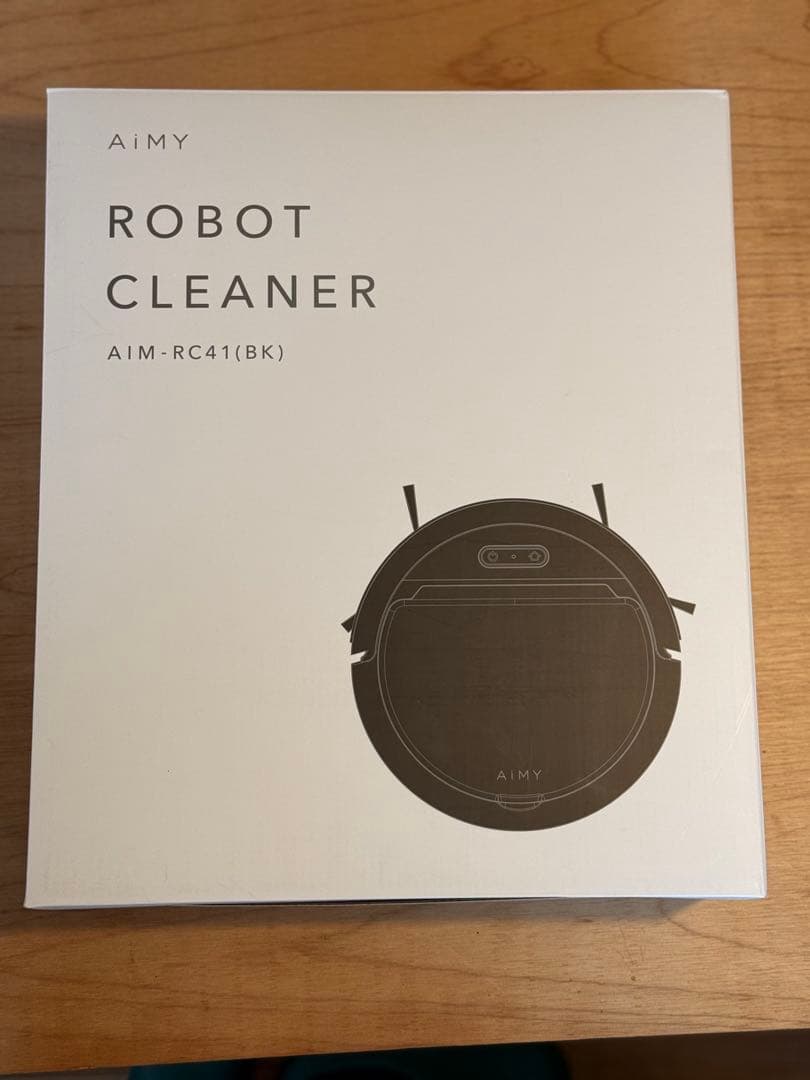AIMY ロボット掃除機 AIM-RC41(BK)✨