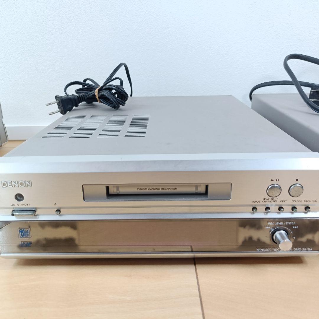 DENON PRESTA201SAシリーズ システムコンポ通電確認アンプCDMD