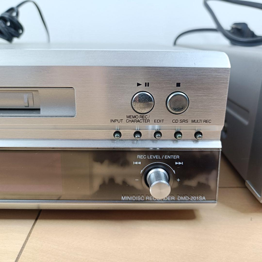 DENON PRESTA201SAシリーズ システムコンポ通電確認アンプCDMD