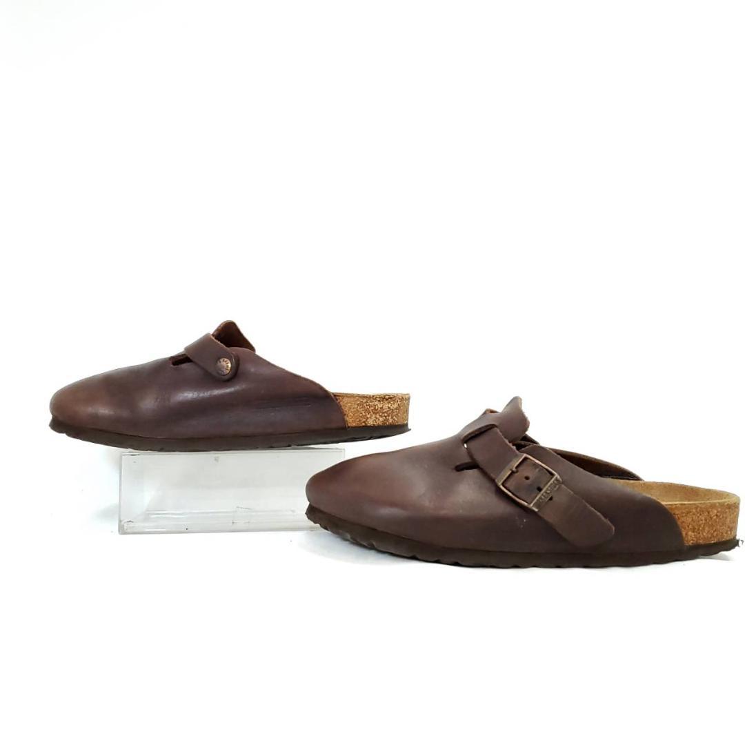 ビルケンシュトック　美品　ボストン　オイルドレザー　本革　25cm