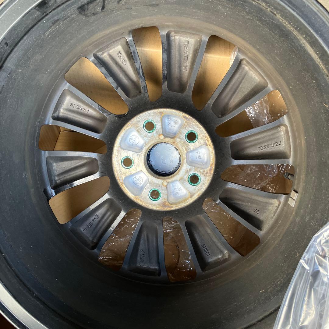スバル　レヴォーグSTI VN 純正18インチホイール
