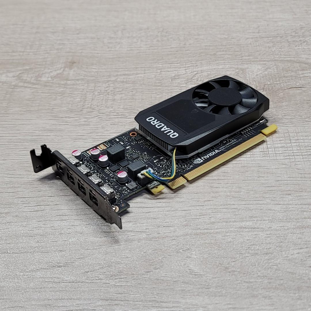 NVIDIA Quadro P1000 グラフィックボード（ロープロファイル）