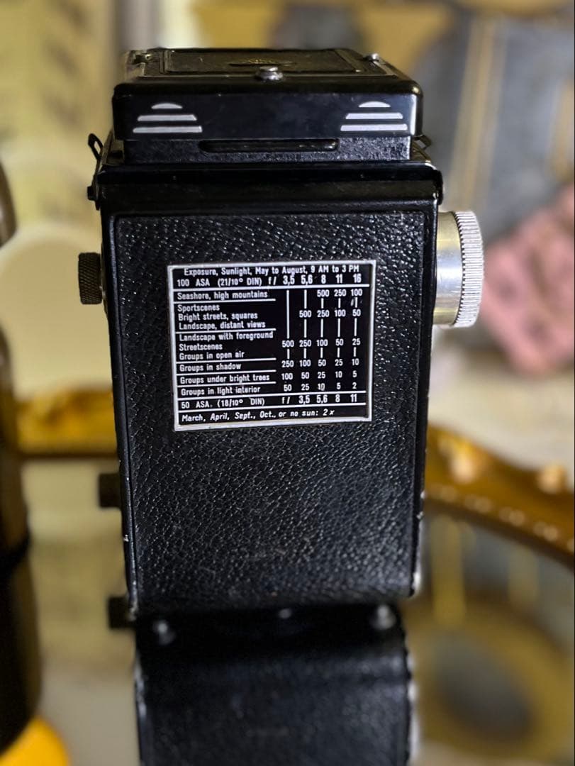 【美品】Rolleicord III Xenar 75mm f3.5 二眼レフ