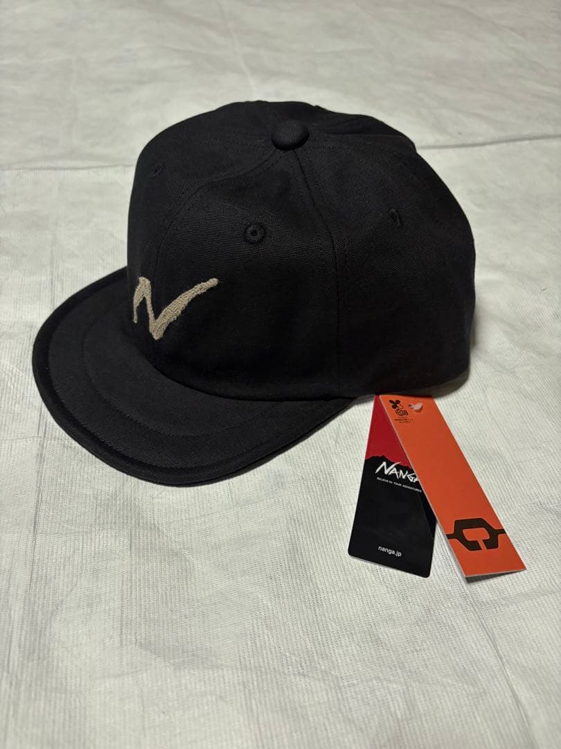 NANGA × Clef WAXED COTTON B.CAP