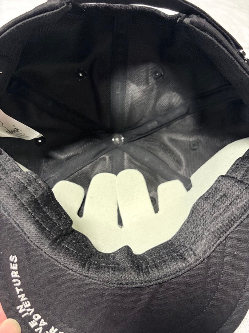 NANGA × Clef WAXED COTTON B.CAP