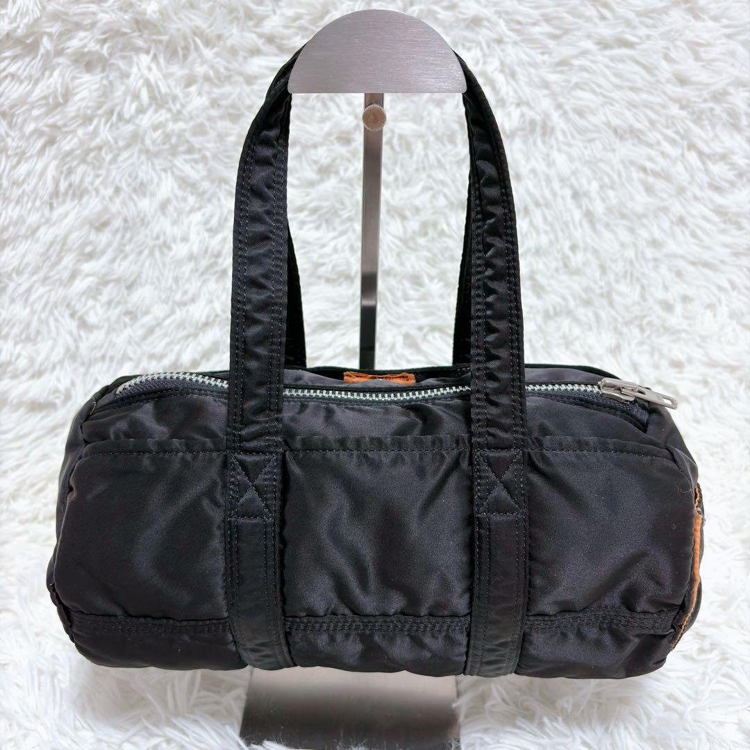 ✨廃盤品✨PORTER ポーター タンカー ミニボストン ドラムバッグ ブラック