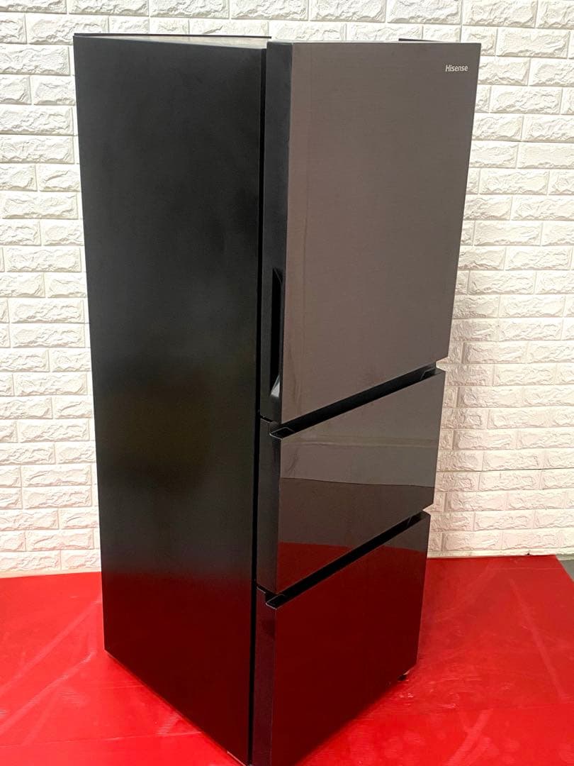 ハイセンス 冷凍冷蔵庫 282L 右開き ダークブラウン HR-G2801BR