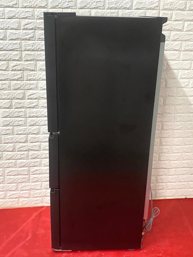 ハイセンス 冷凍冷蔵庫 282L 右開き ダークブラウン HR-G2801BR