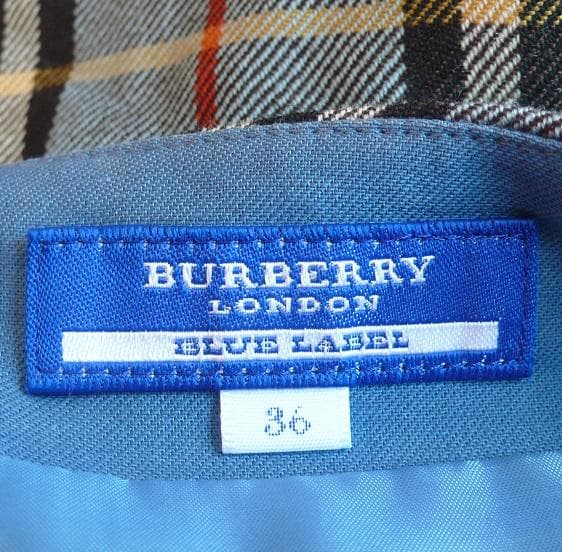今旬❤レア❤可愛いバーバリー 36 ブルーレーベル スカート