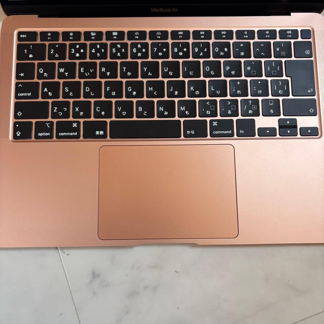 【翌日発送】MacBookAir2020SSD256GB ゴールド