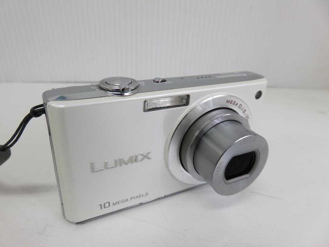Panasonic パナソニック LUMIX FX37 ホワイト デジカメ