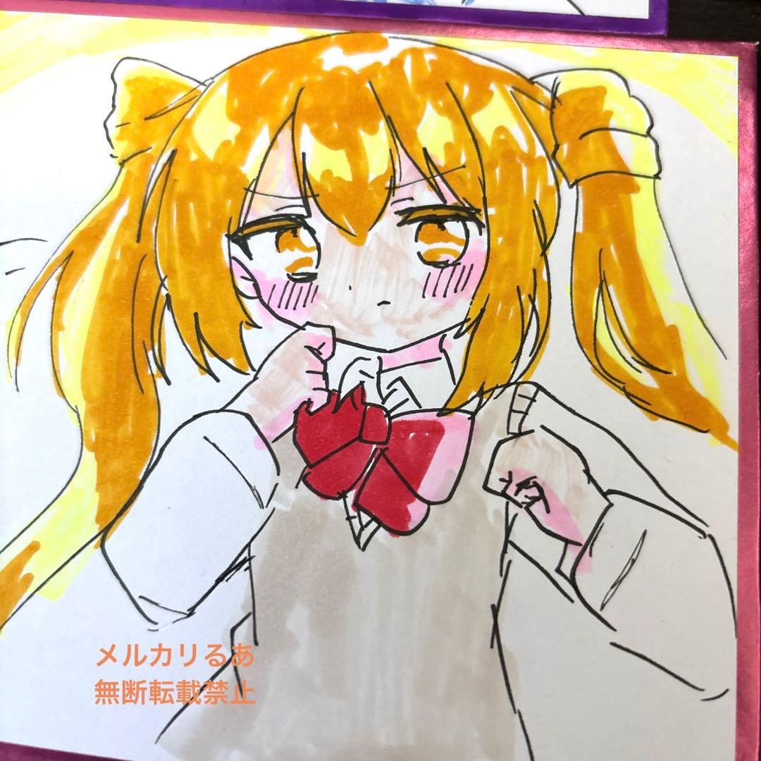 ひめ、かぐや、光永　コピックイラスト　12点セット