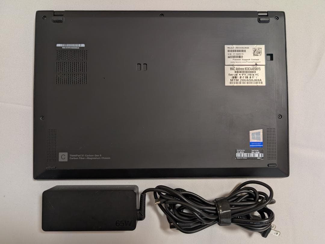 ThinkPad X1 Carbon Gen8 i7/16GB/LTE/タッチ