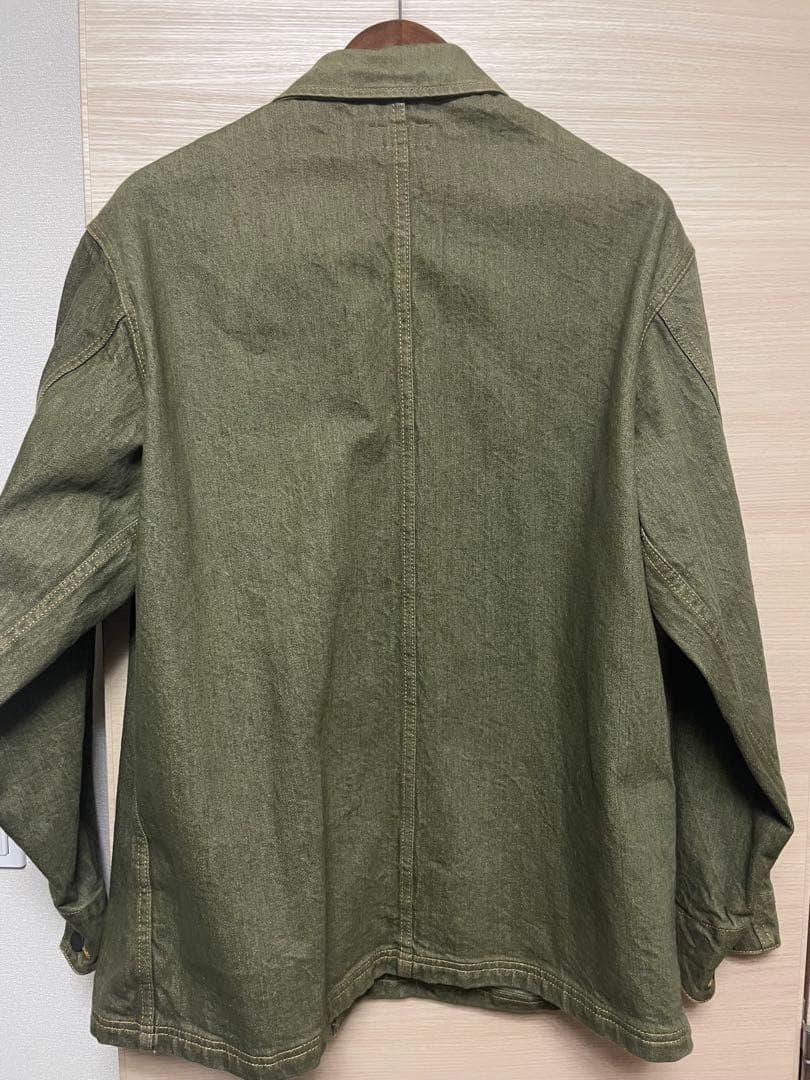 た*か様 Supreme Denim Chore Coat Olive