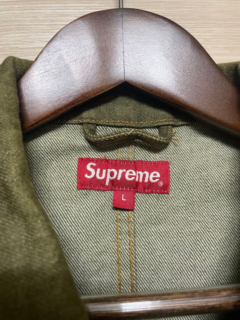 た*か様 Supreme Denim Chore Coat Olive