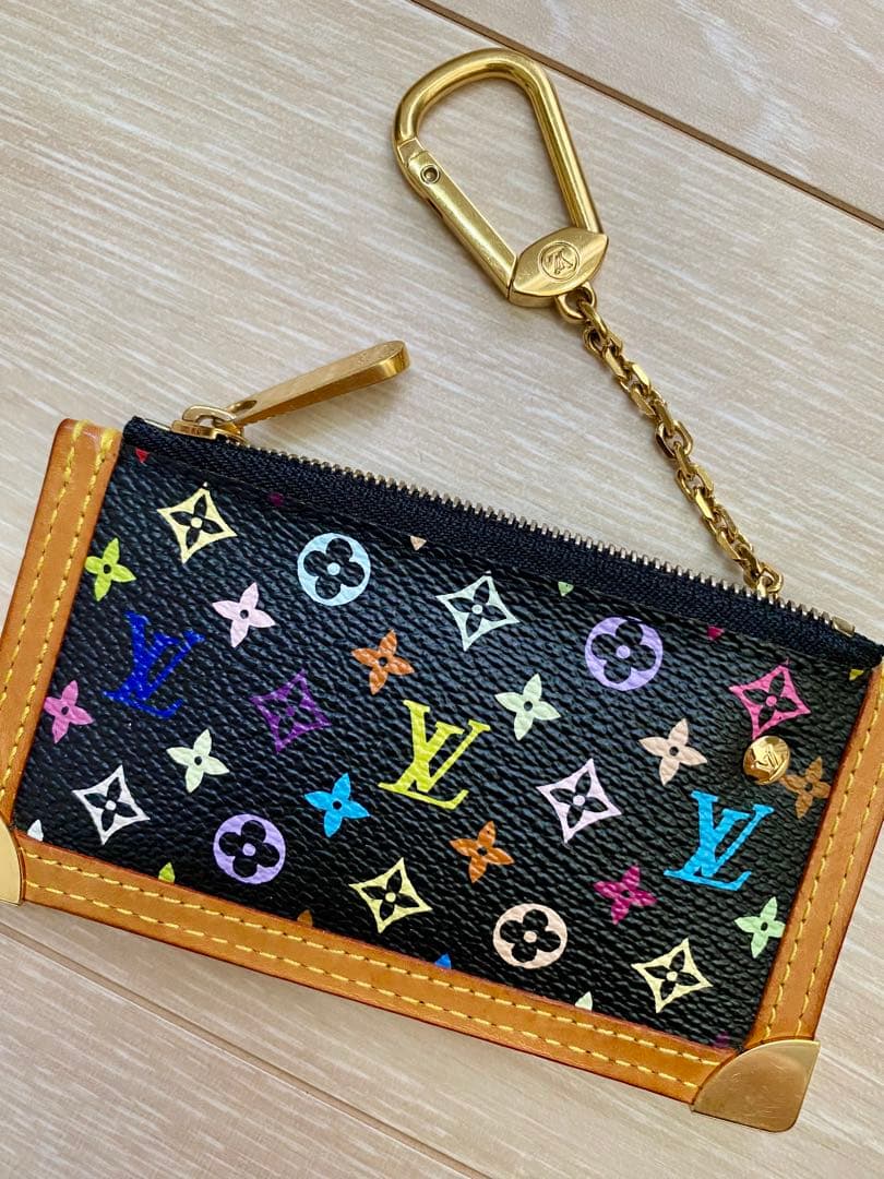 Louis Vuitton ポシェットクレ　マルチカラー ケース　中古