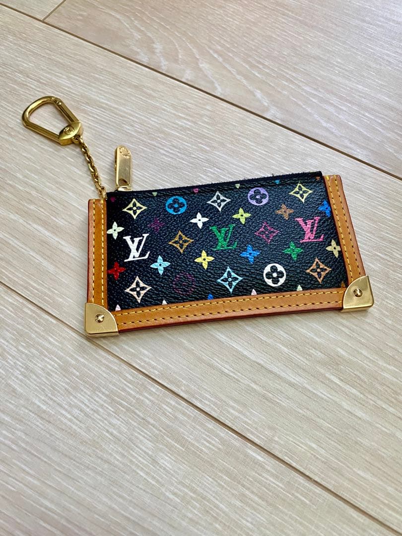 Louis Vuitton ポシェットクレ　マルチカラー ケース　中古