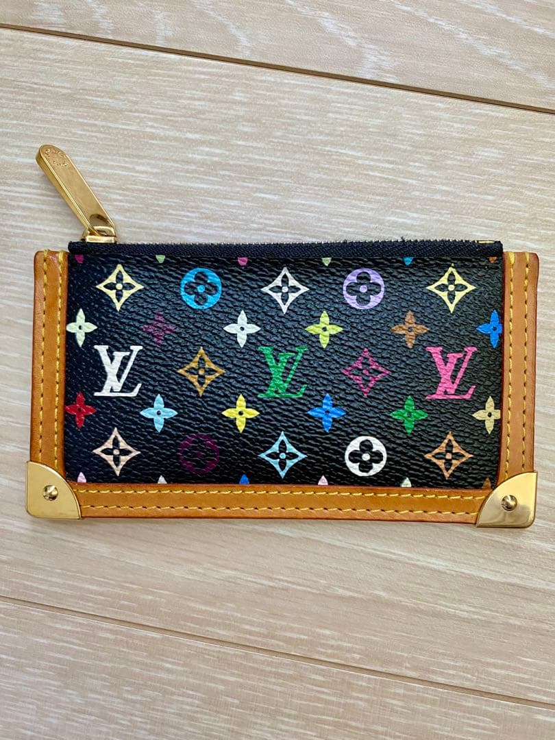 Louis Vuitton ポシェットクレ　マルチカラー ケース　中古