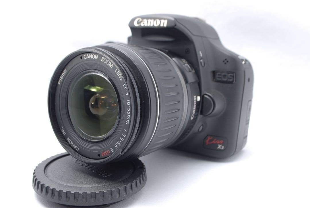 初心者おすすめ❣️Canon Kiss X3✨一眼レフ✨届いてすぐ使えるセット✨