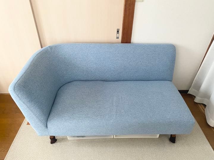 KEYUCA ローチェソファ 片アームL 限定ファブリックLB