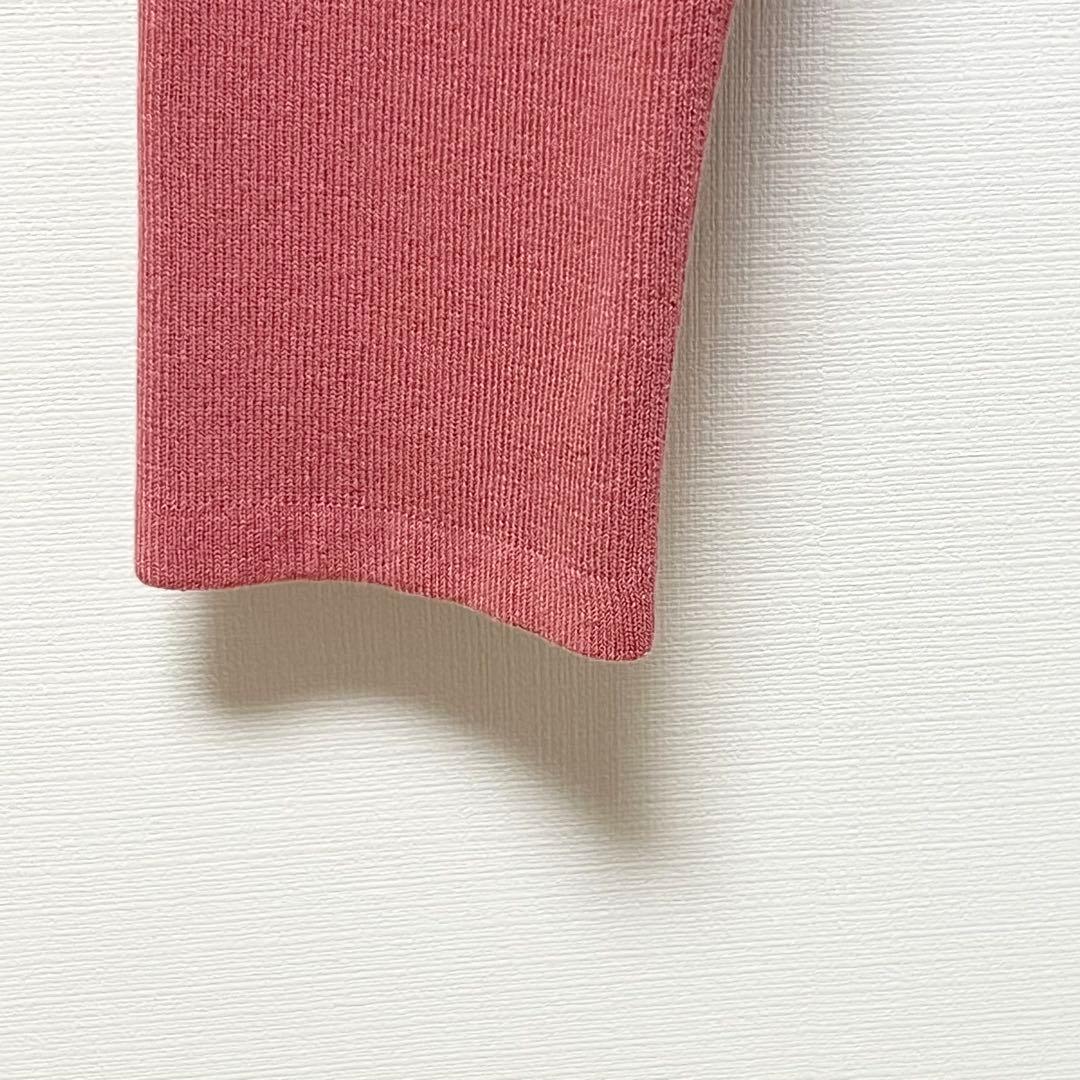 【美品】René ルネ パール ビジュー カーディガン 36 ピンク