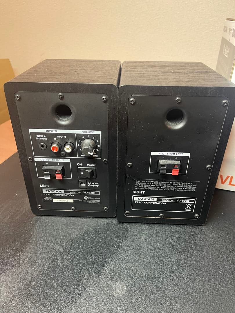 TASCAM VL-S3BT Bluetooth スピーカー