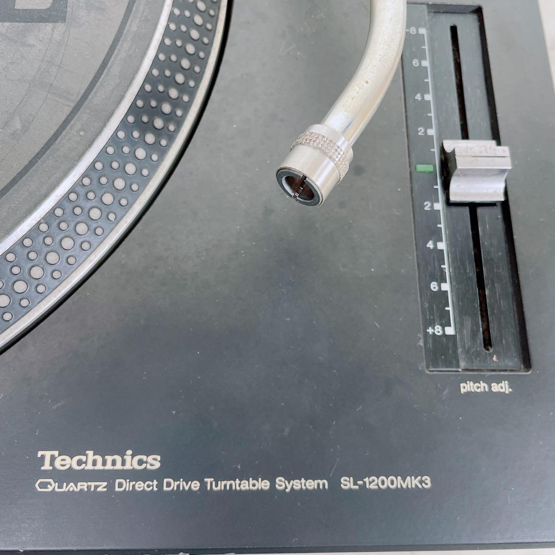 テクニクス　ターンテーブル　SL-1200MK3 音響　ブラック　N1047