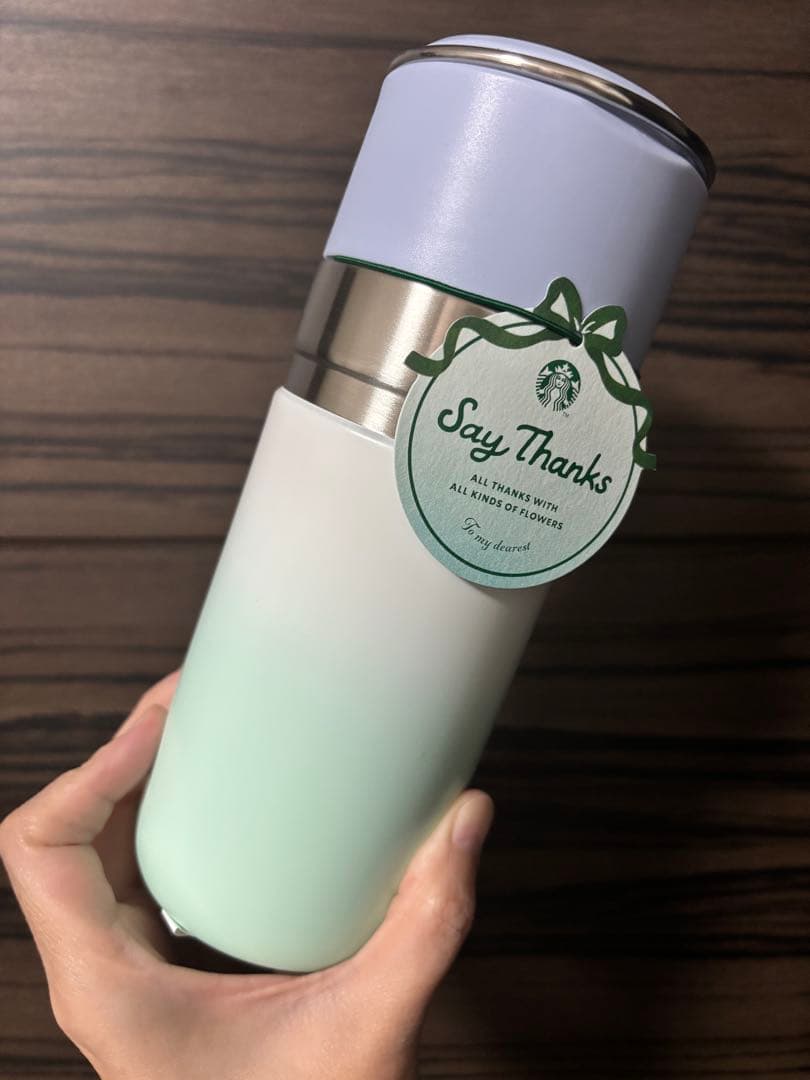 【STARBUCKS KOREA】×スタンレー サンクスフラワーステンレスボトル