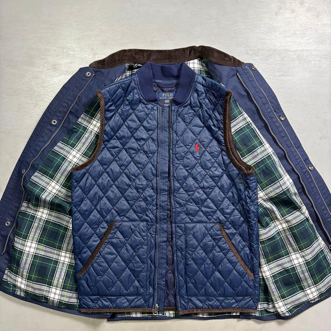 POLO RALPH LAUREN オイルドジャケット　3way ライナー　M