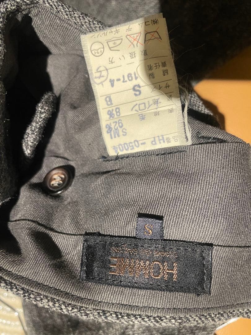 COMME des GARÇONS HOMME ウールスラックス 田中オム