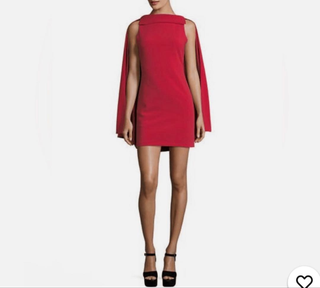 【未使用‼️】Alice and Oliviaケープミニドレスタグ付き